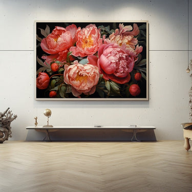Large Peony Painting